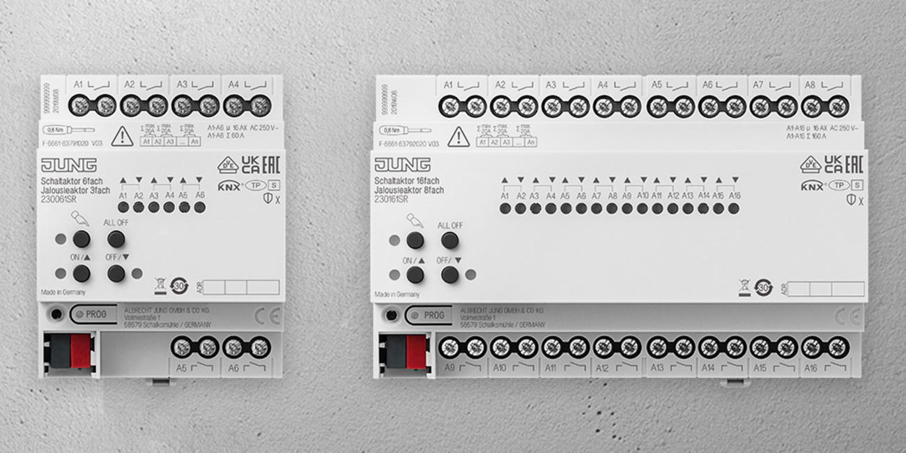 KNX Schalt- und Jalousieaktoren bei ULSYTEC in Haiger