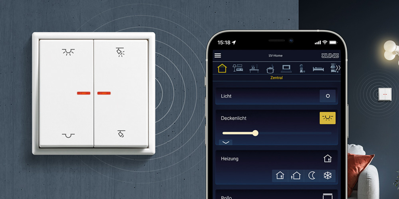 KNX RF Taster bei ULSYTEC in Haiger